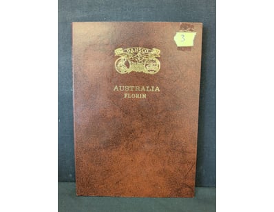 DANSCO AUSTRALIAN FLORINS COLLECTION KING EDWARD V...