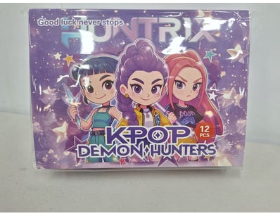 K-POP Demon Hunters collectible set.

BID PER EA...