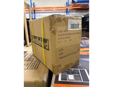 Small Rectangular Display Basket 20pcs To A Box

C...