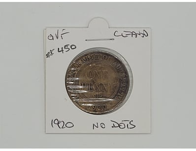 UNRESERVED Banknotes & Coins (A981) - Lot 2204