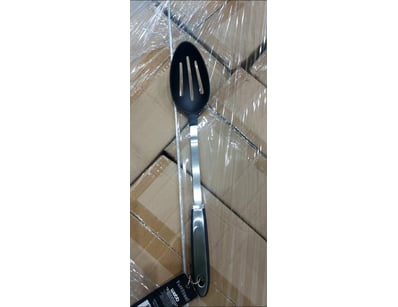 BOX LOT - QTY 24  Tuff Steel serving spoons

Slo...