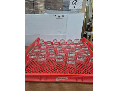 Lot of glass cafe cups. 11x10x10cm 

SOLD AS LOT
...