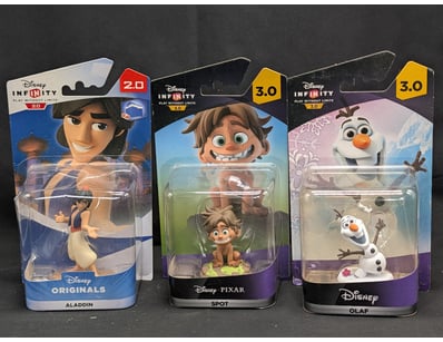 DISNEY INFINITY 2.0 AND 3.0 FIGURE COLLECTION - AL...