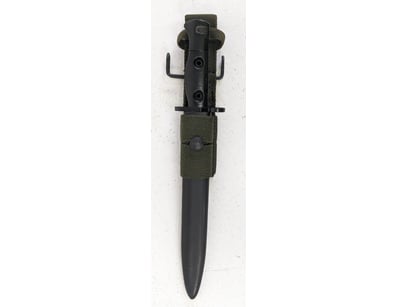 MILITARY BAYONET WITH SCABBARD AND FROG

Item Size...