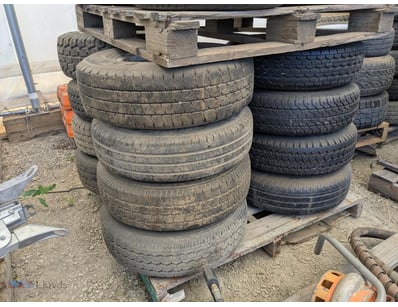 Pallet of Tyres & Rims 

Note: Various sizes and s...