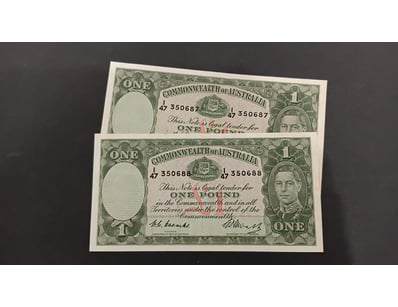 Rare & Collectable Currency (A981) - Lot 1827