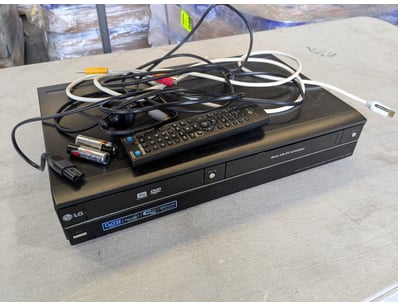 LG N98 DVD Recorder/VCR Player Combo with Digital ...