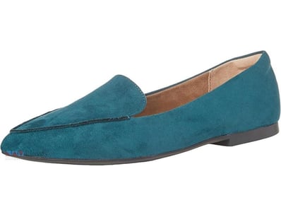 Essentials Women's Loafer Flat (US 10) - Dark Turq...