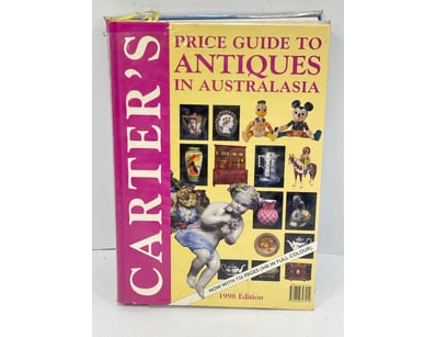 CARTER’S PRICE GUIDE TO ANTIQUES IN AUSTRALASIA M,...