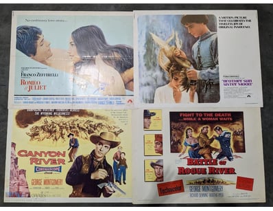 COLLECTION OF VINTAGE MOVIE POSTERS INCLUDING FRAN...