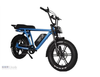 <b>REVER Opera 1000W Electric Bike - Blue - Brand ...