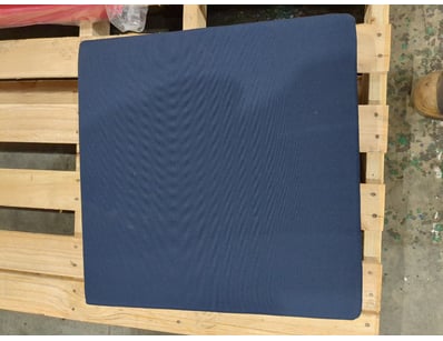 1x Navy Blue Fabric Cushion

