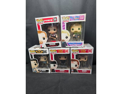 FUNKO POP! MOVIES COLLECTION - 5 FIGURES (SHAUN OF...