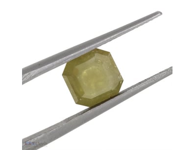 2.72CT NATURAL FANCY YELLOW DIAMOND     

Asscher ...