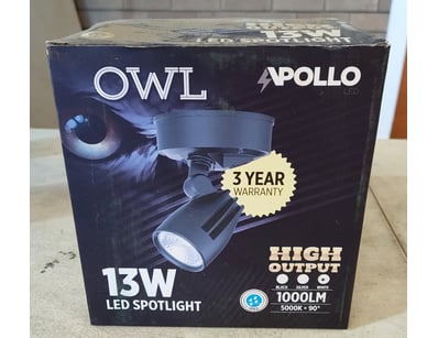 Owl Apollo LED Spotlight. Model: Owl Apollo 13W (5...