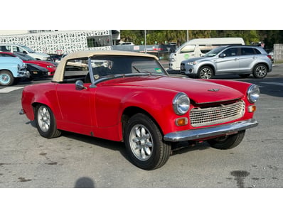 <b>1964 Austin Healey Sprite Convertible - Red - R...