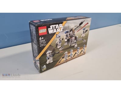 LEGO STAR WARS 75345 501ST CLONE TROOPERS BATTLE P...