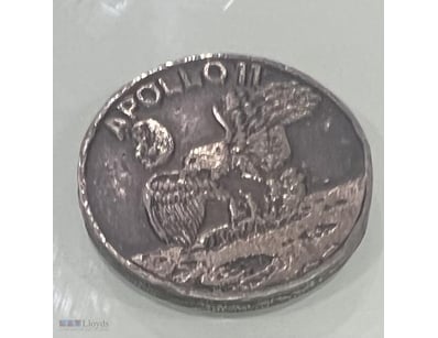 1969 APOLLO 11 USA RARE MEDALLION
  



294226+15