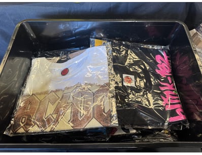 Assorted box lot of assorted shirts in various siz...