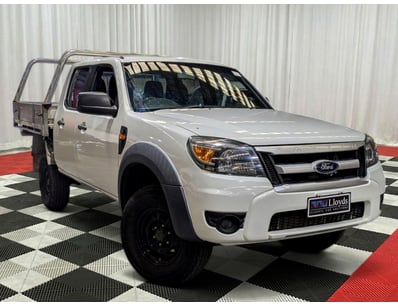<b>2011 Ford Ranger PK XL Dual Cab Chassis - White...