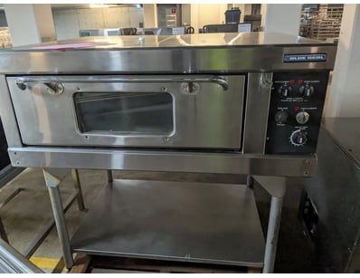 Blue Seal commercial electric deck oven, stainless...