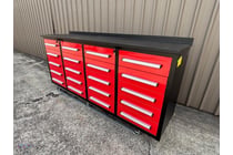 20 Drawer 7FT Workbench - Red FEATURES: