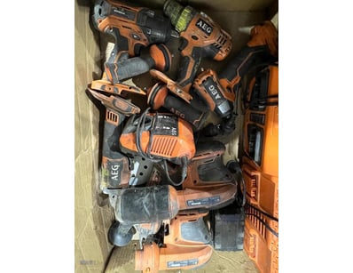 AEG 18V Power Tool Collection #2 — Multi-Tool Lot ...