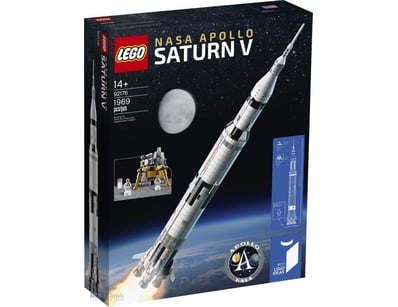 LEGO® IDEAS SET 21309 NASA APOLLO SATURN V FEATURI...