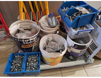 Bulk Lot Of Assorted Nuts & Screws

SOLD AS LOT
...