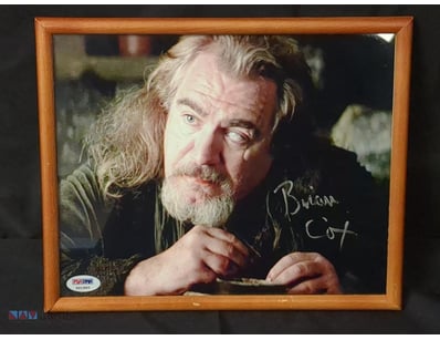 AN AUTOGRAPHED PHOTOGRAPH OF ACTOR BRIAN COX.

Ite...