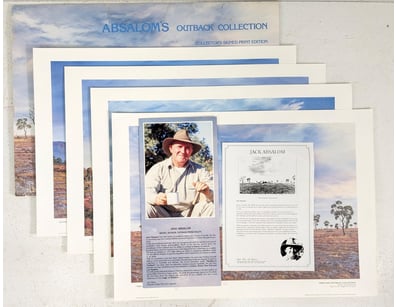 

JACK ABSALOM

Lithographic Print On Paper
...