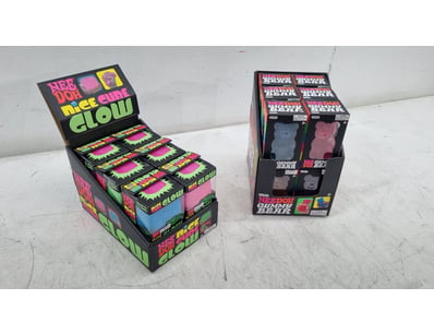 Lot of Nee Doh novelty toys including Nee Doh Nice...