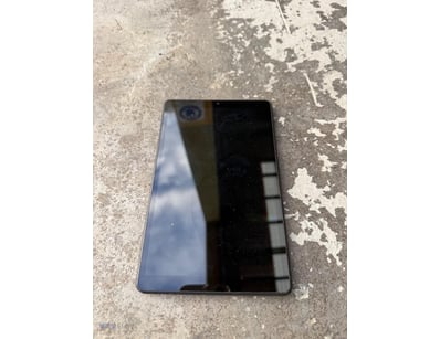 Lenovo Tab M10 Gen 3 tablet in grey finish. Device...