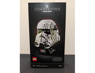 LEGO STAR WARS STORMTROOPER HELMET DISPLAY SET 752...