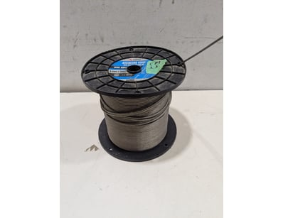Pinnacle stainless steel wire rope spool, 316 mari...