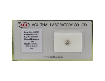 Diamond And Gemstone Market (A982) - Lot 1001