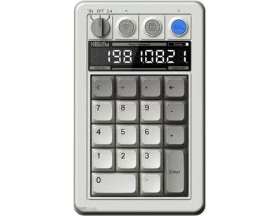 RRP $129. 8BitDo Retro 18 Mechanical Numpad, Suppo...
