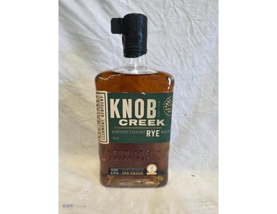 Knob Creek Kentucky Straight Rye Whiskey, 70cl bot...