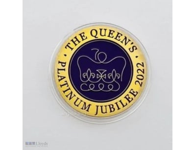 QUEEN ELIZABETH LL 2022 PLATINUM JUBILEE GOLD COMM...