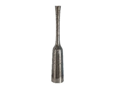 RRP: $350, Ruban Vase Nickel 200x200x700mm, 505941...