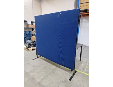 Office Partition Screen, Blue Finish

Dimensions H...