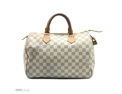 LOUIS VUITTON DAMIER AZUR CANVAS SPEEDY 30 BAG

Ex...