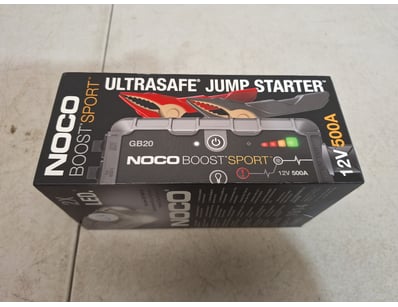 1 x NOCO boost sport GB20(500A lithium jump starte...