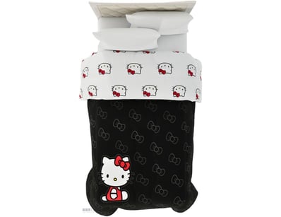 Franco Hello Kitty Bedding Super Soft Microfiber R...