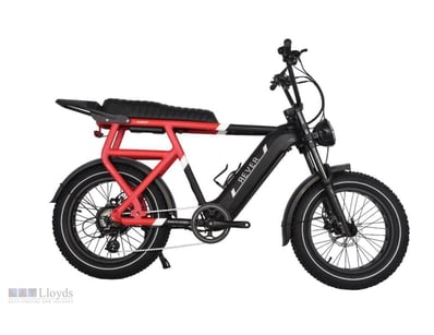 <b>REVER Summit 1000W Electric Bike - Black + Red ...