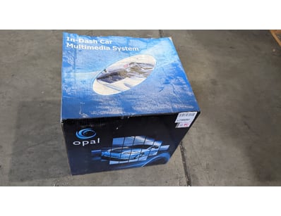 Opal brand in-dash car multimedia system featuring...