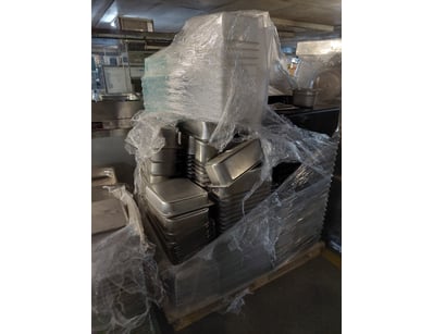 Commercial stainless steel food warmer/holding uni...