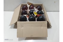 Assorted lot of 3393 Ostrich Eggs. Black and