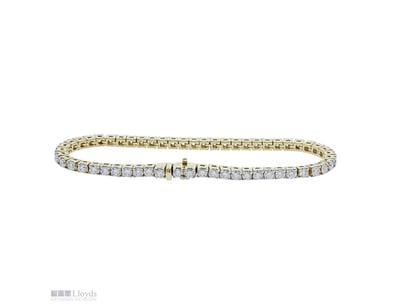 2.10 CARATS 18 KARAT YELLOW GOLD LAB GROWN DIAMOND...
