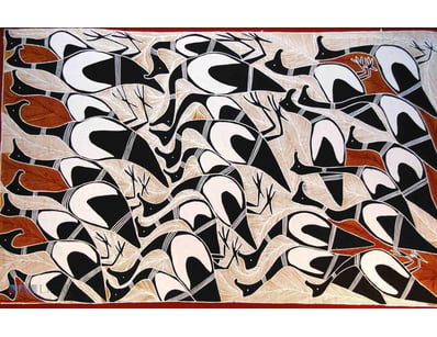 CHARLIE DJURRITJINI (1952 - )

Original Acrylic ...